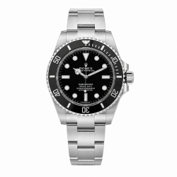 Rolex Submariner 41MM 124060 No Date Black Dial Watch
